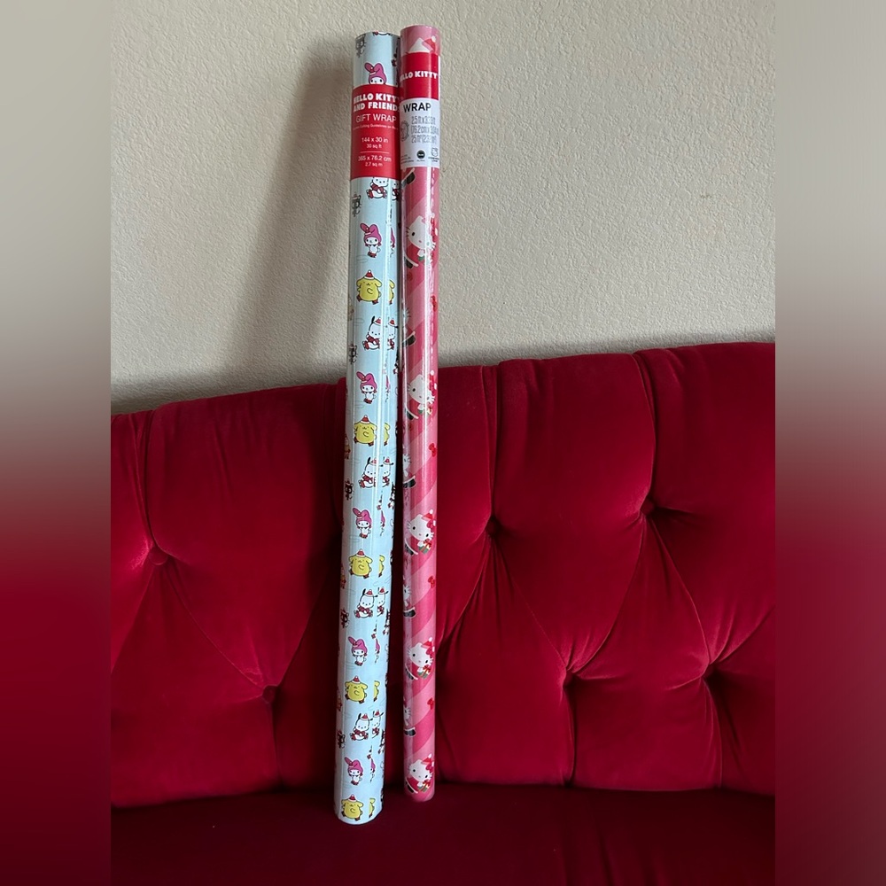Sanrio Christmas Wrapping Paper Bundle